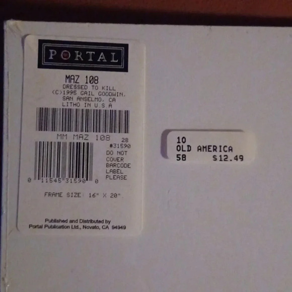 💙🌹 dressed to kill print - Picture 2 of 5